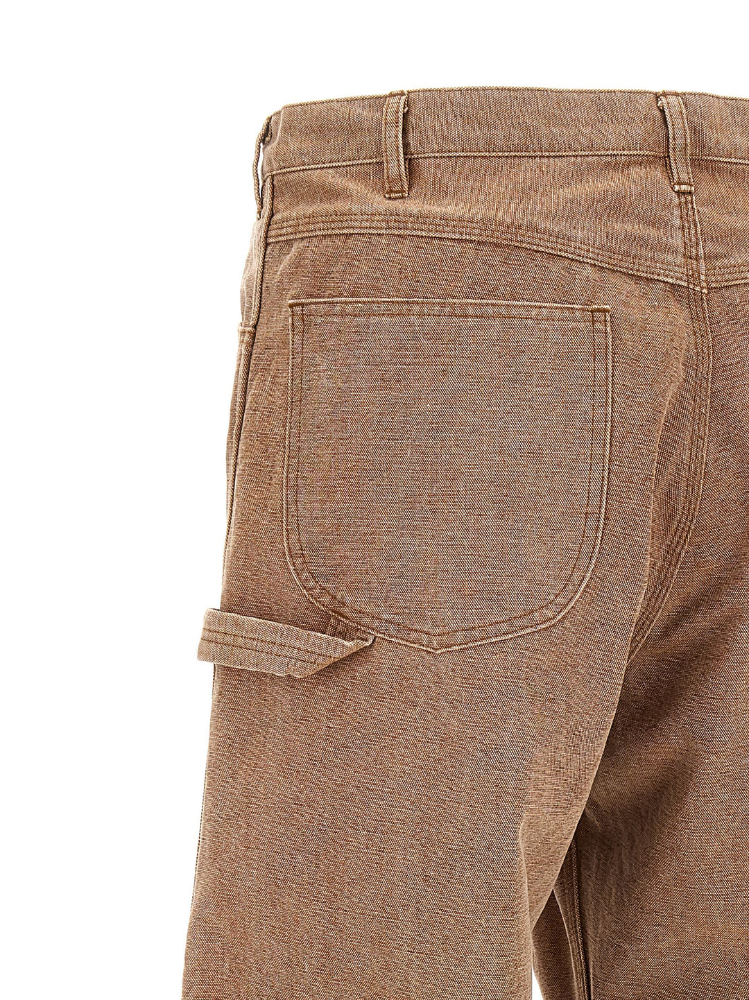 Canvas Pants Brown