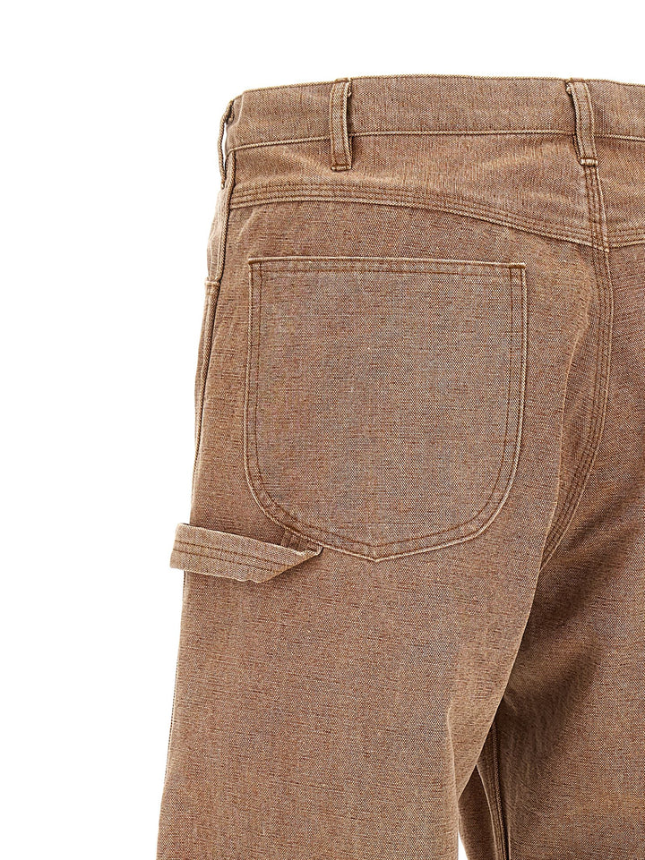 Canvas Pants Brown