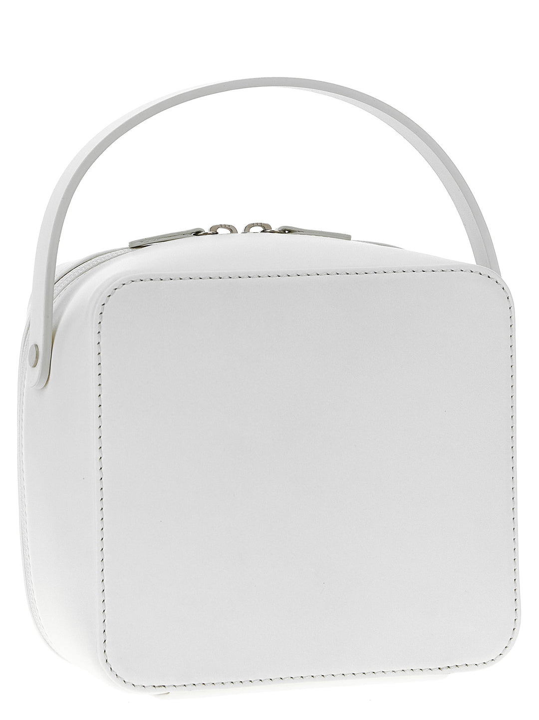 Auralee Leather Small Travel Case Hand Bags - White | 86cf996eff650abfbe0021dc2405649014dfb258