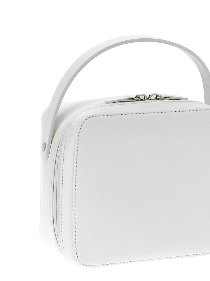 Auralee Leather Small Travel Case Hand Bags - White | e3e702fbd4d0cecc84ff0b19a464a72a0800aa0c