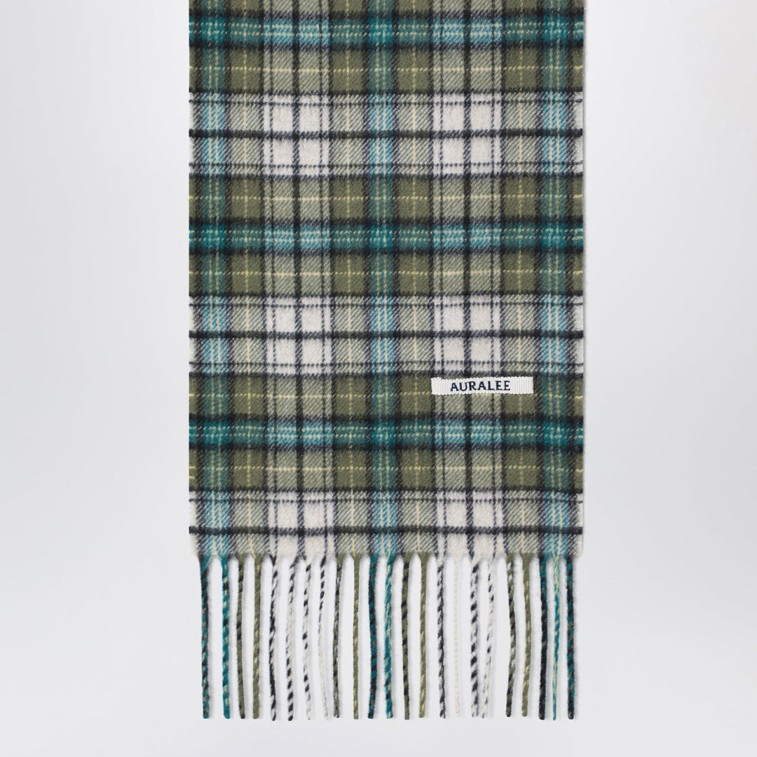 Auralee Scarves & Shawls - Green | e1a87e90568f93326473652bb0c9b5767f3620b2
