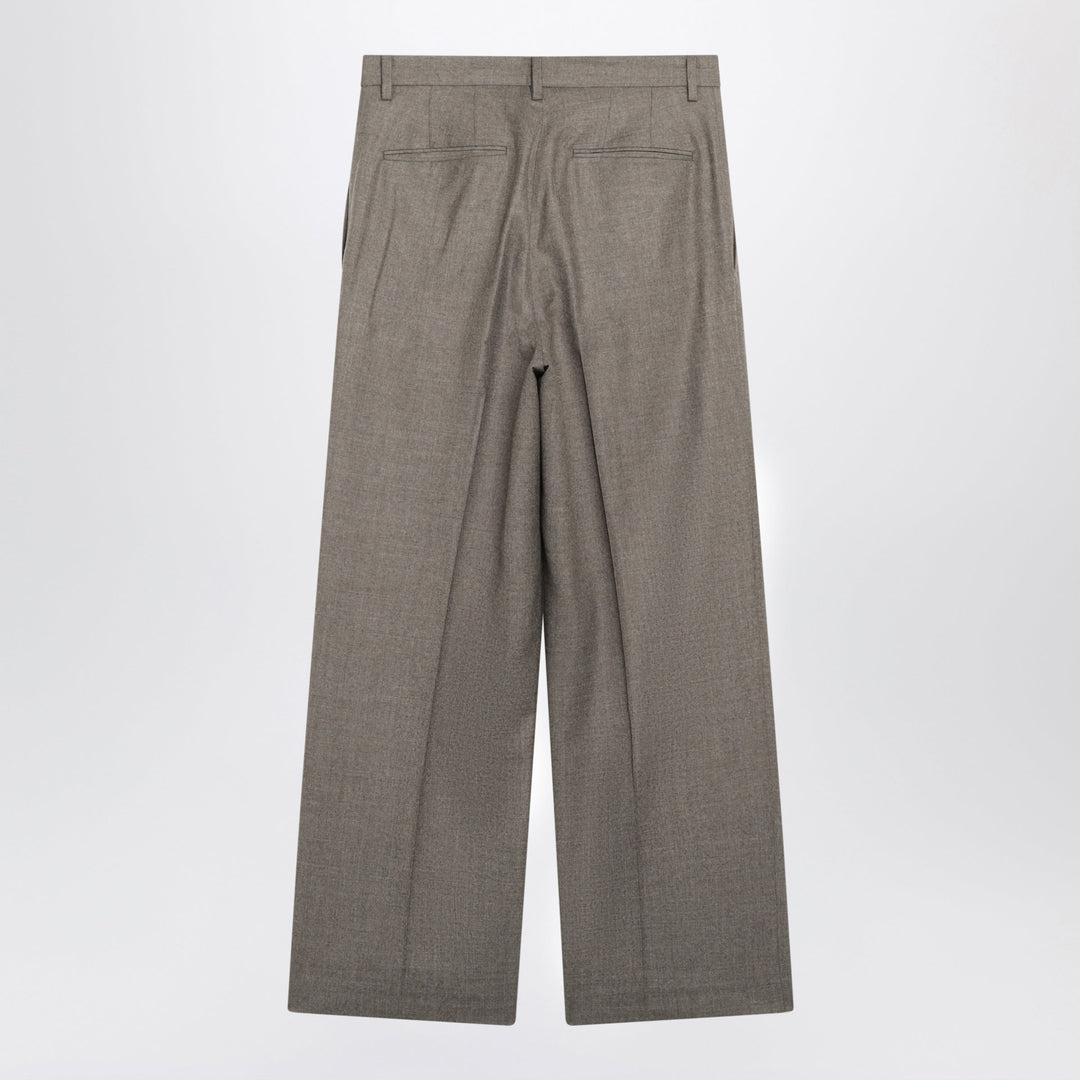 Auralee Pants - Brown | 877abd16873570fd9108e25665a035784072fbe7
