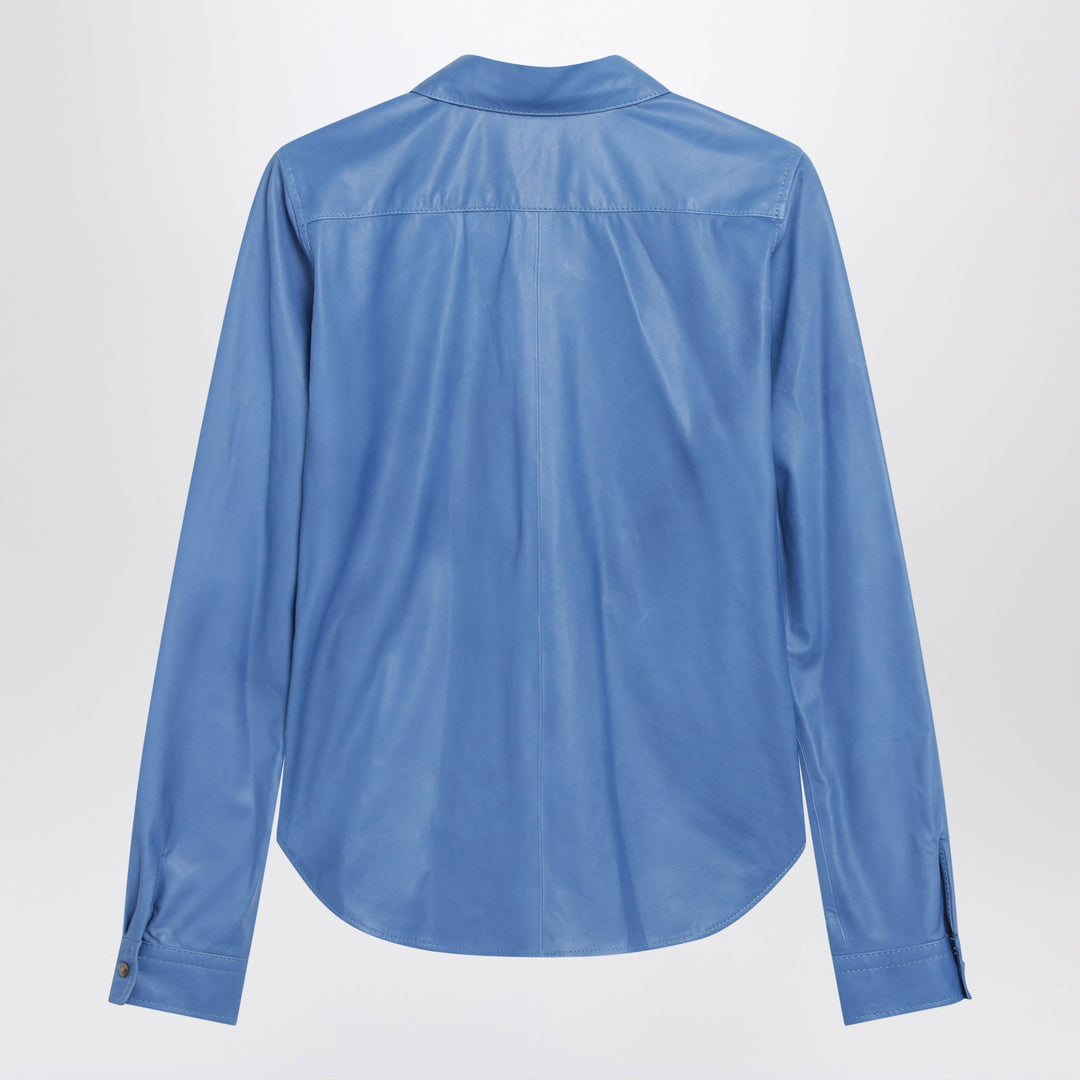 Auralee Shirts & Tops - Blue | 8638c8ac921b61611bd3d6c45b41fdae2ec3c8f9