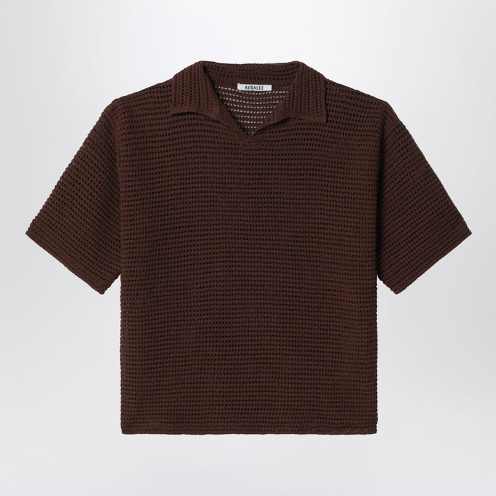 Auralee Shirts & Tops - Brown | 151e086417d44cf47ab11269b1602daf1b8ab387