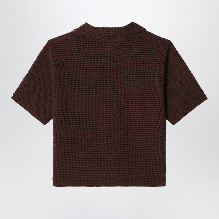 Auralee Shirts & Tops - Brown | fee42142a17891a7572f89fe5a56594912b02aae