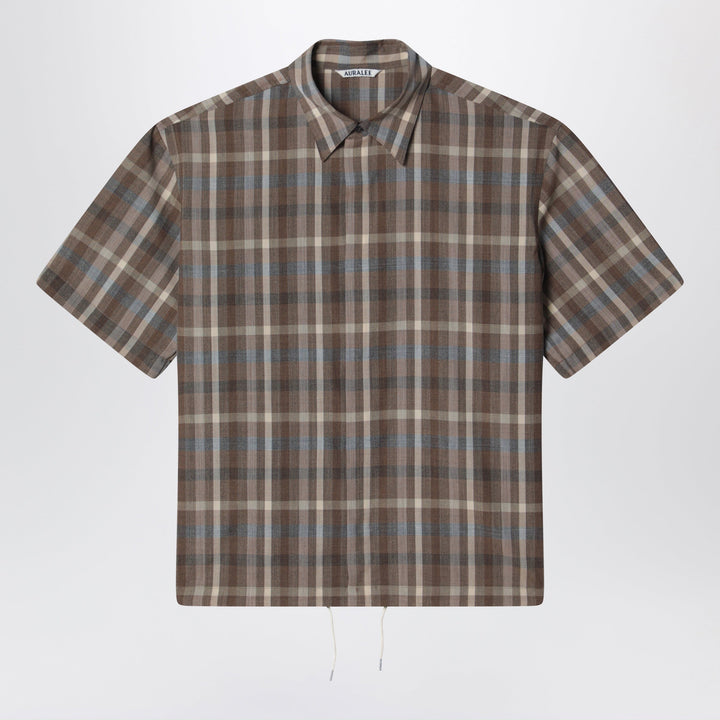 Auralee Shirts & Tops - Brown | a87355aa2ad739b20130aaa3da5bc37c40df719d