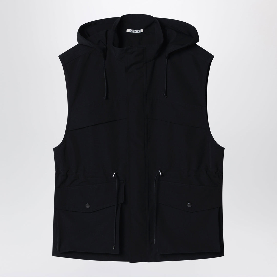 Auralee Vests - Black | 077be26b0a0998b62d3134113ab9b874b8e52f07