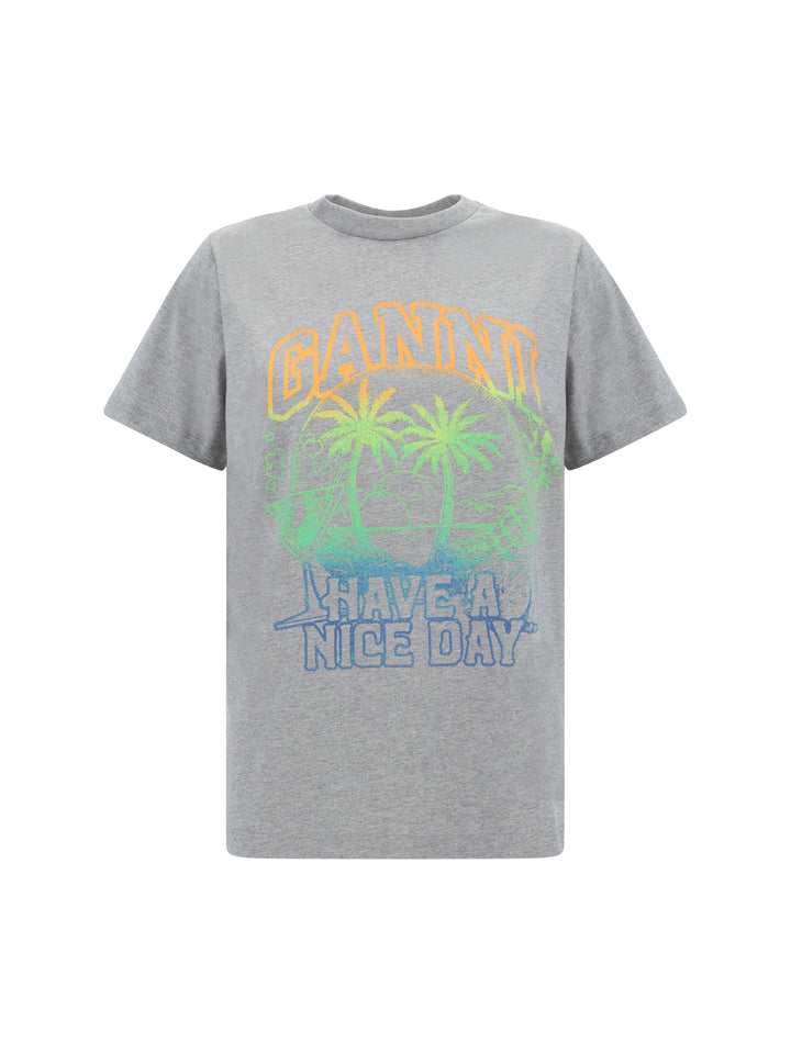 BASIC JERSEY HOLIDAY RELAXED T-SHIRT