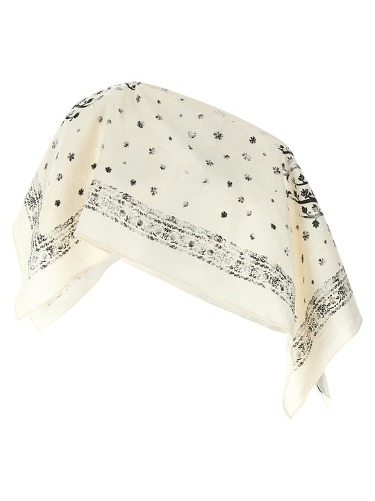 Hood Top Tops White/Black