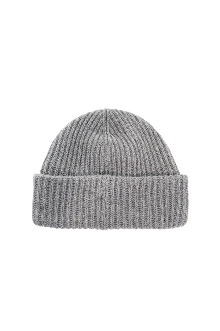 Beanie Hat With Logo Patch