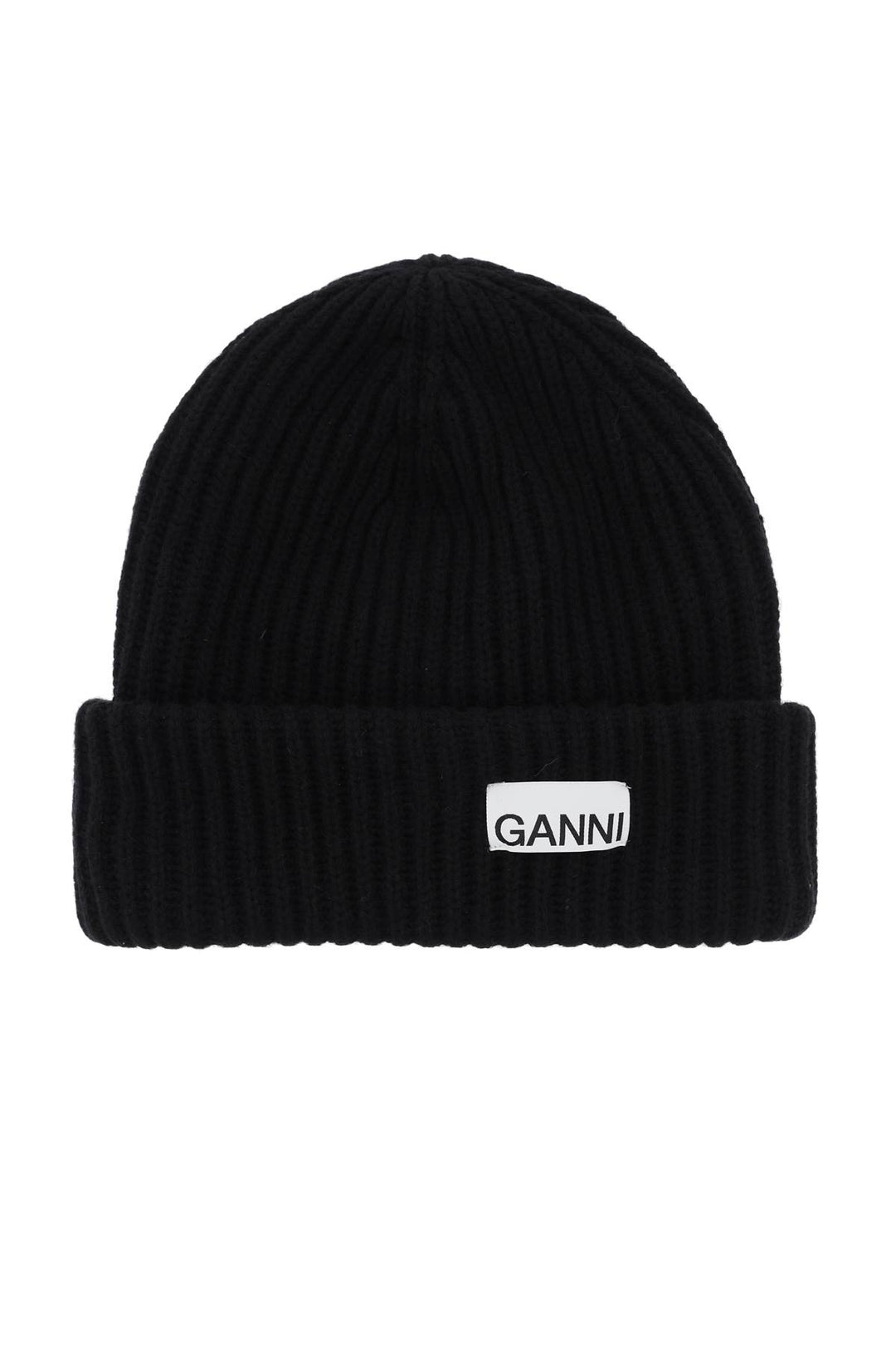 Beanie Hat With Logo Patch