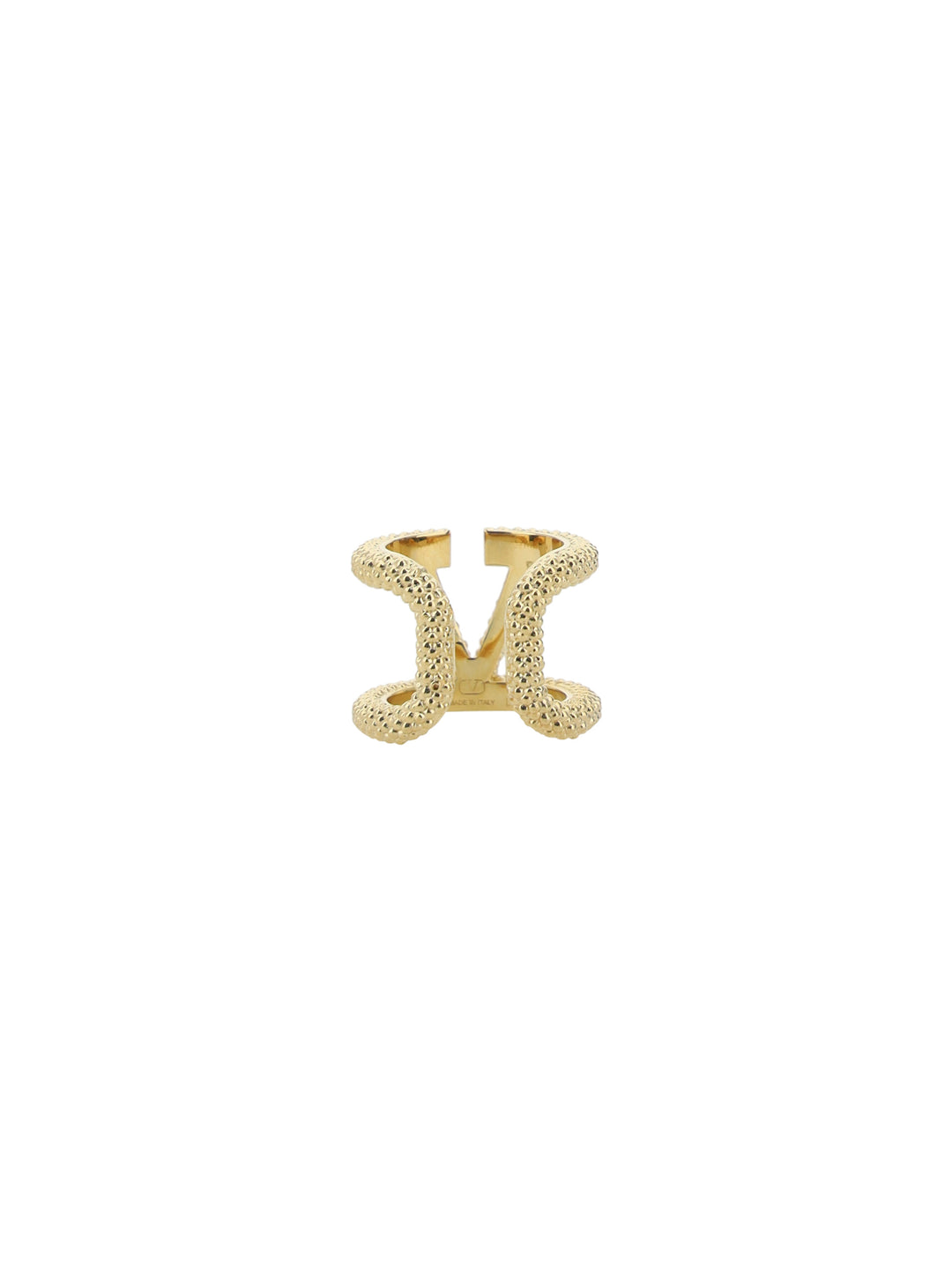 RING | VLOGO SIGNATURE | GRAINY METAL