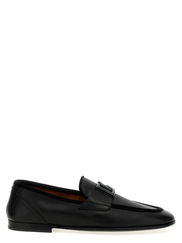 Logo Loafers Black