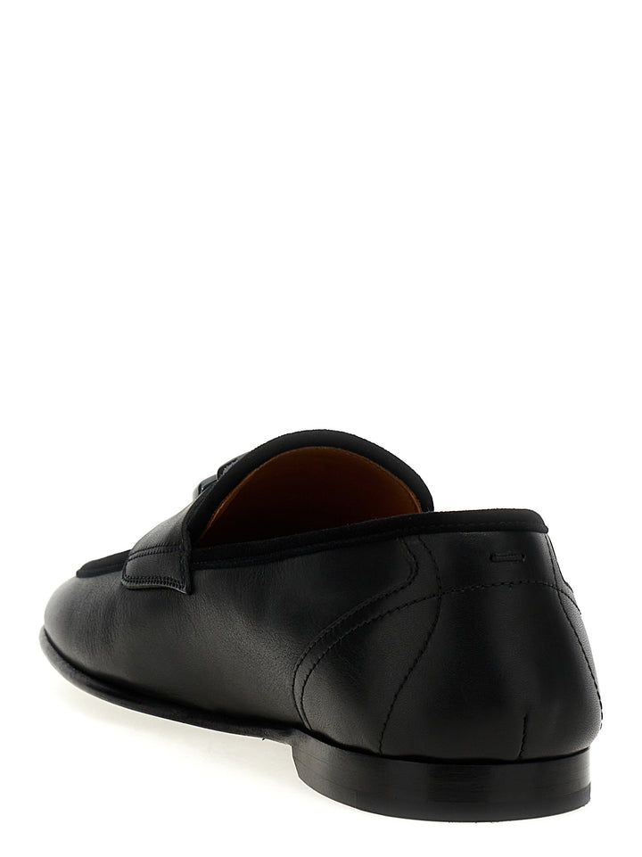 Logo Loafers Black