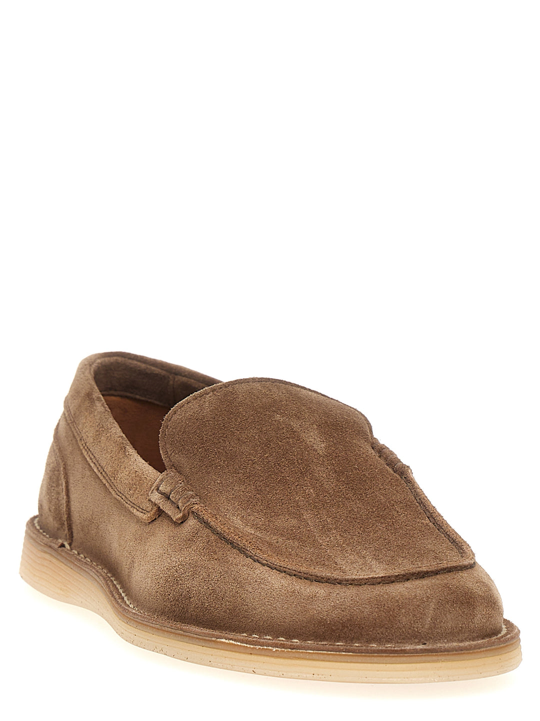 Suede Loafers Brown