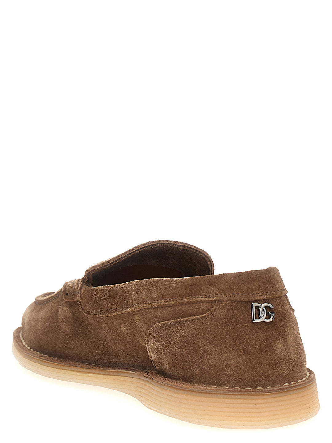 Suede Loafers Brown