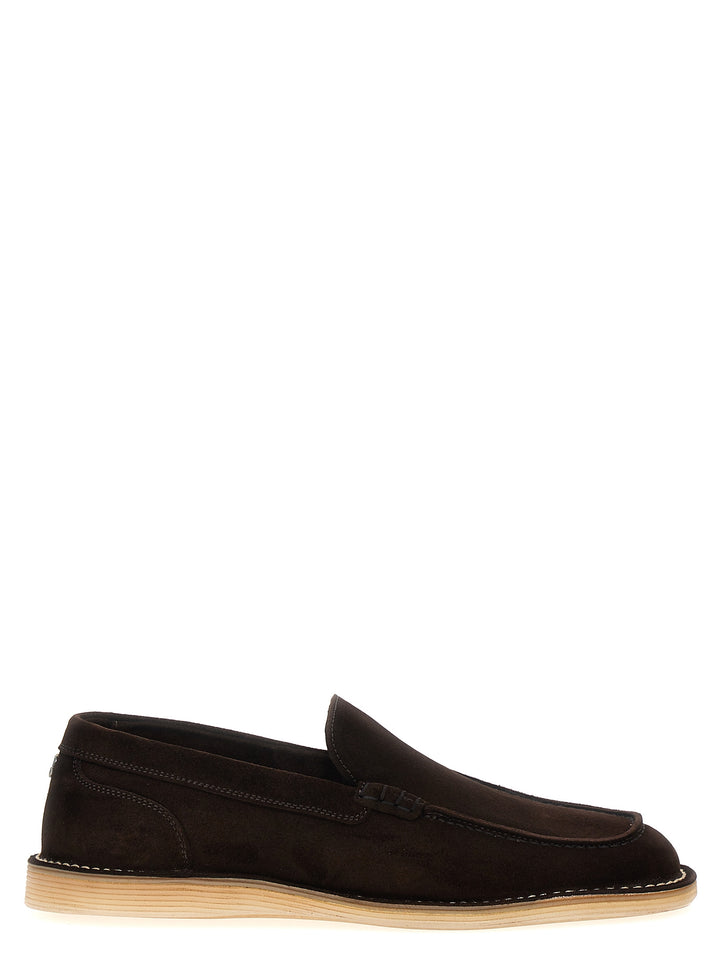 Suede Loafers Brown