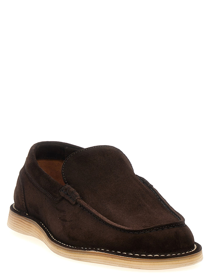 Suede Loafers Brown