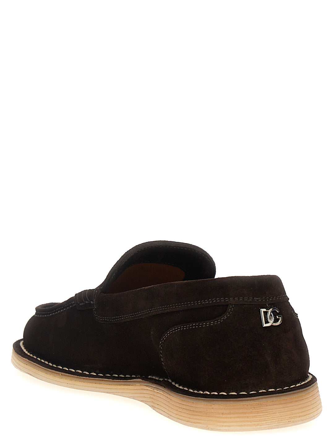 Suede Loafers Brown