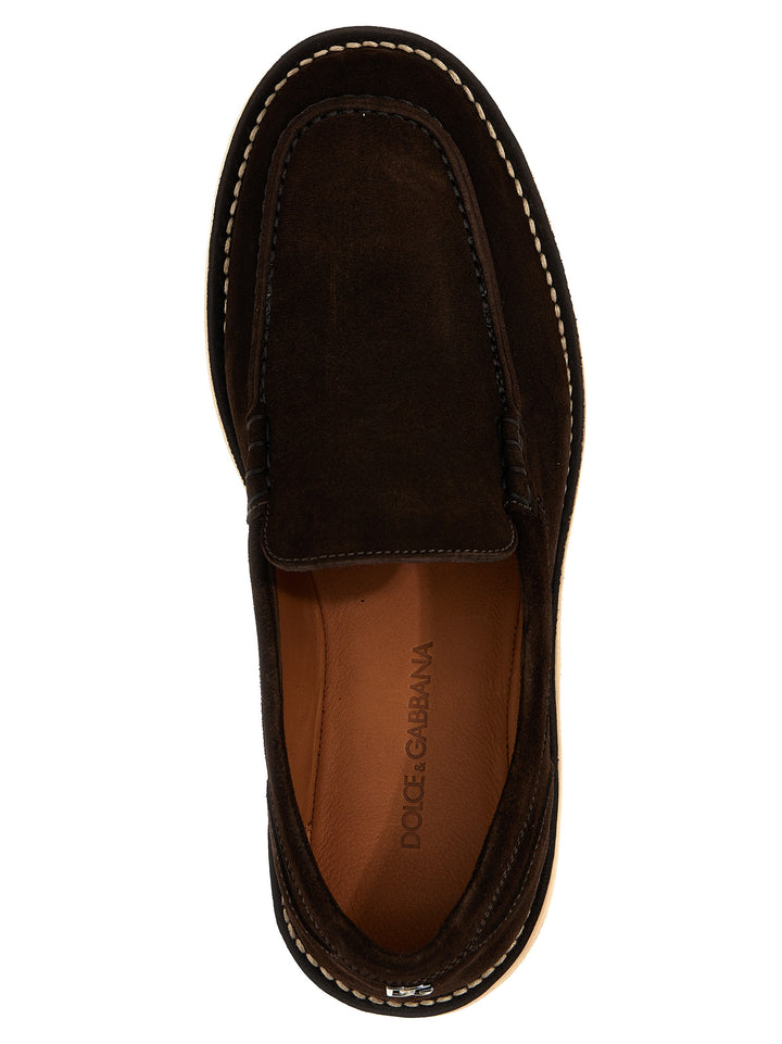 Suede Loafers Brown