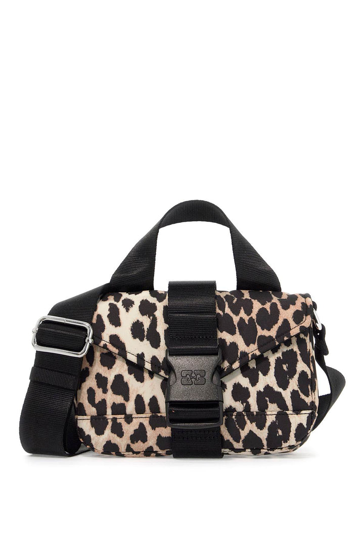 Borsa Mini A Tracolla Tech Leopardata