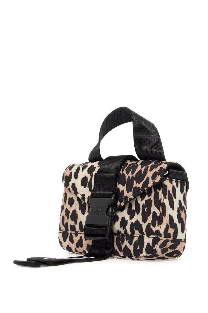 Borsa Mini A Tracolla Tech Leopardata