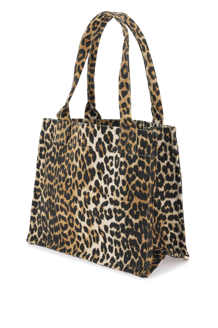 Borsa Tote In Cotone Riciclato Animalier