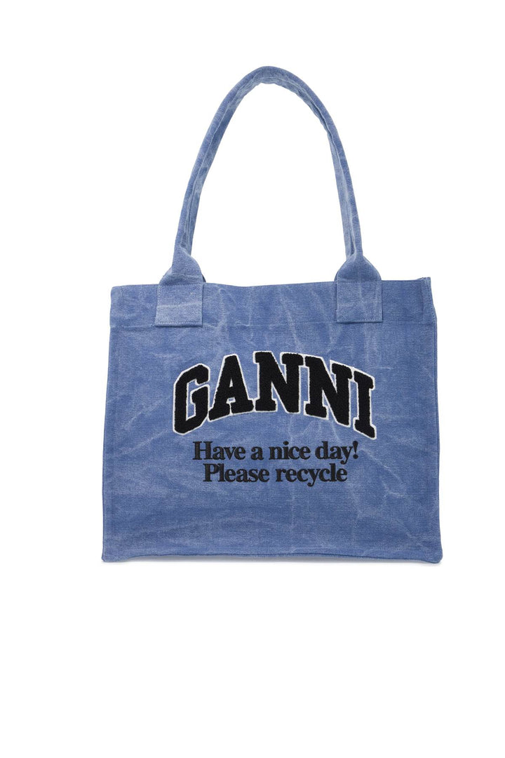 Borsa Tote Con Logo In Spugna