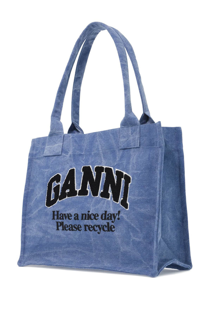 Borsa Tote Con Logo In Spugna