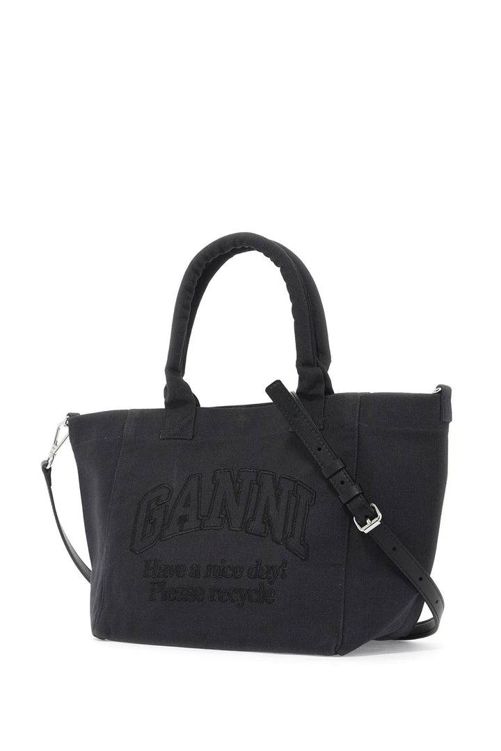 Borsa Tote Con Logo Ricamato