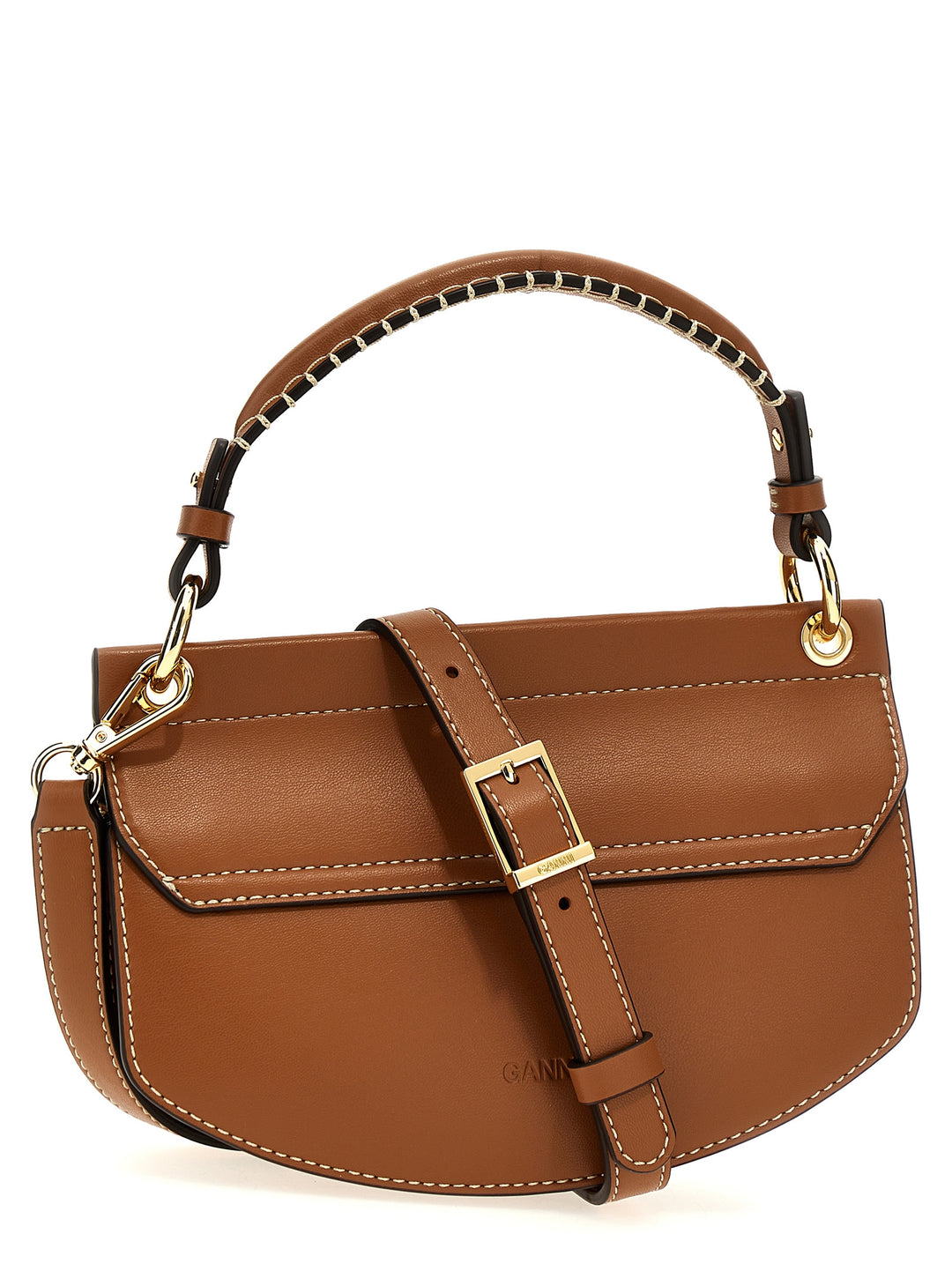 Apo-G Mini Hand Bags Brown