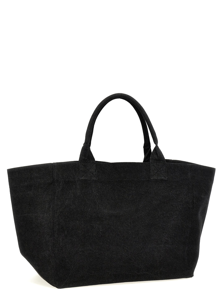 Xxl Denim Tote Bag Black