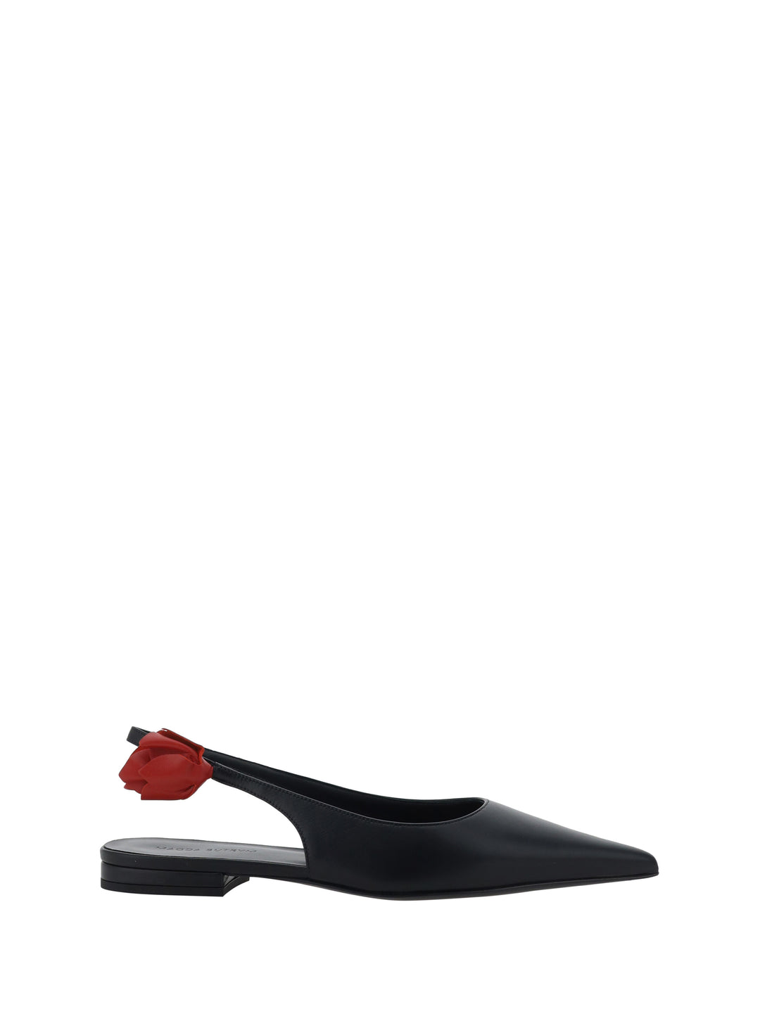 SLINGBACK FLATS LEATHER