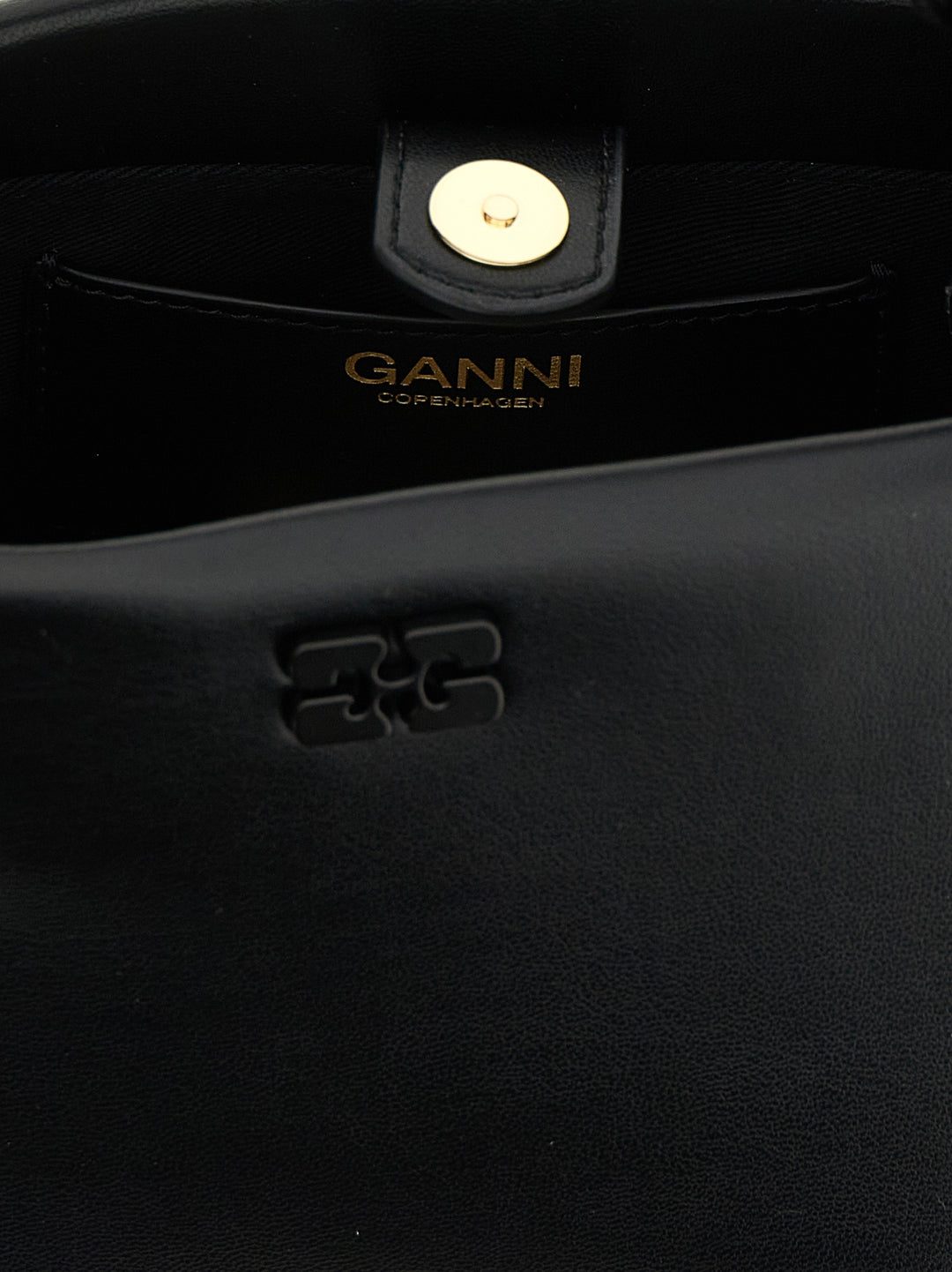 Ganni Bou Bag Mini Hand Bags - Black | 859da9fe4c69ee997f9e00a410709e76ed41b949