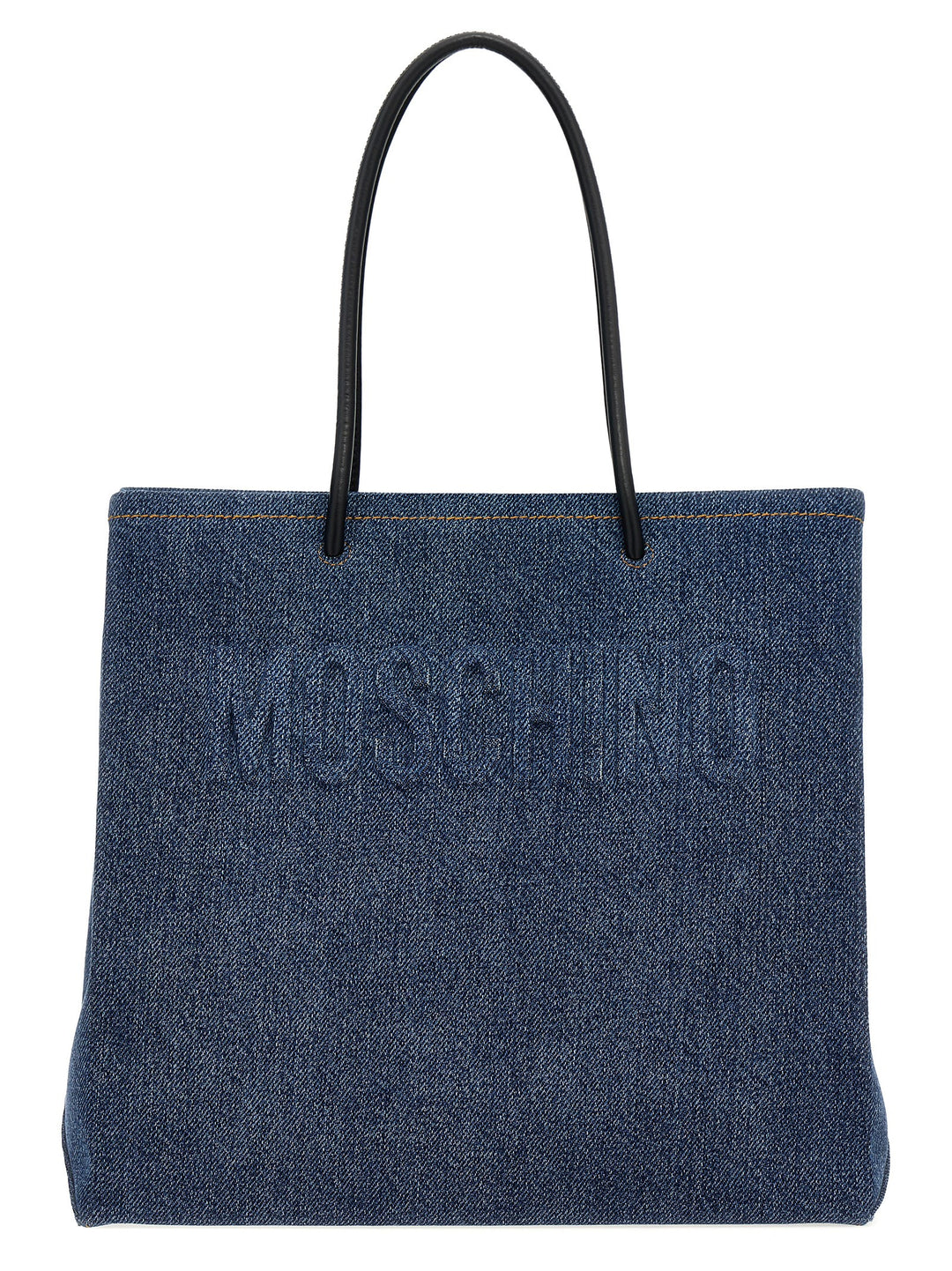 Denim Shopping Bag Tote Bag Blue