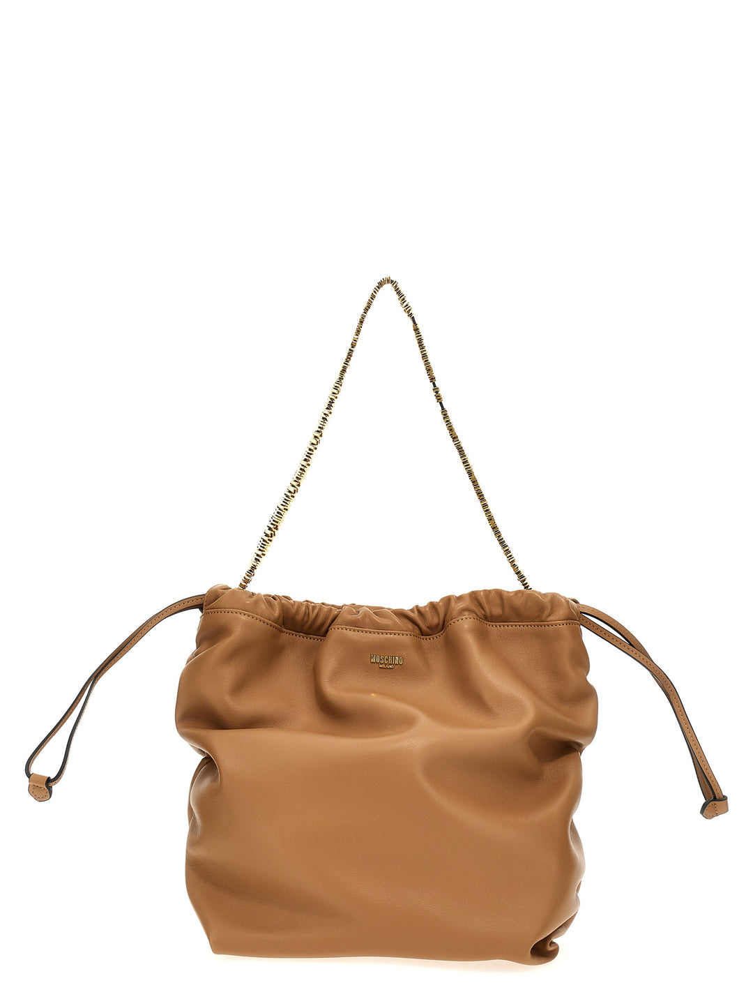 Logo Shoulder Bag Shoulder Bags Beige