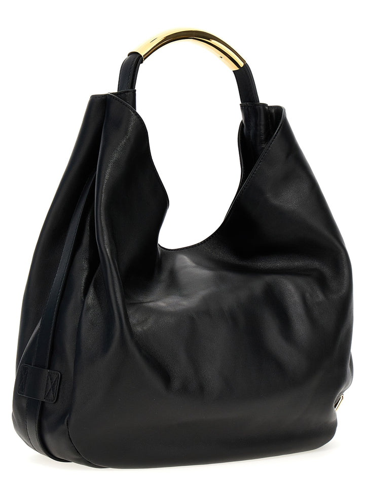 Handle Me Medium Shoulder Bags Black