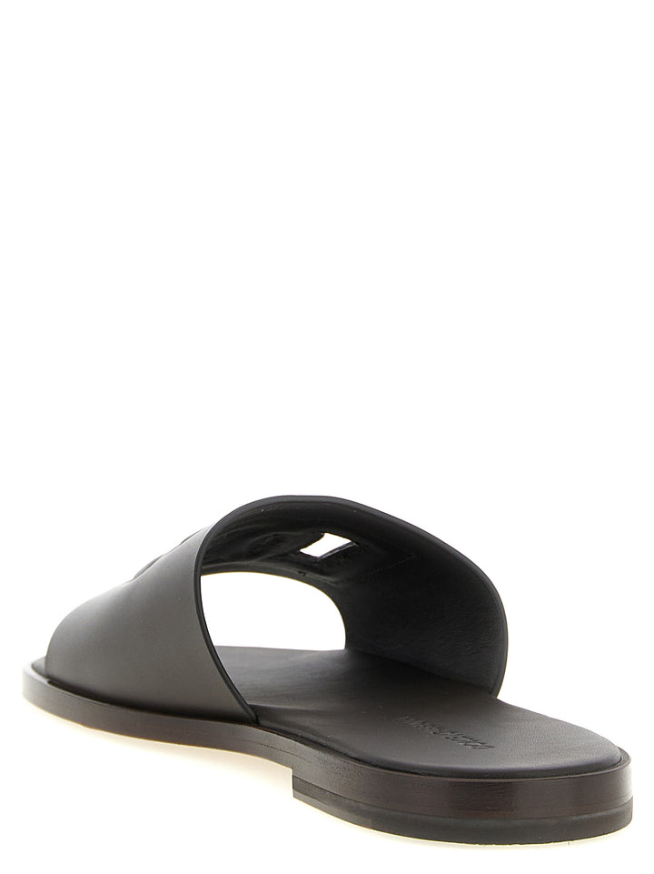 Dolce & Gabbana Dg Light Sandals - Brown | 0ee36301b392ab8a2ce8aa76531fc7777a481230
