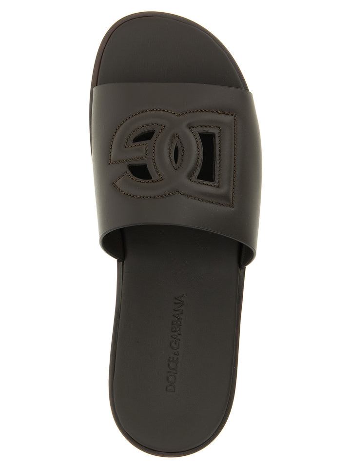 Dolce & Gabbana Dg Light Sandals - Brown | 99b7f52d60b098d63f062487302643b9ddce747f