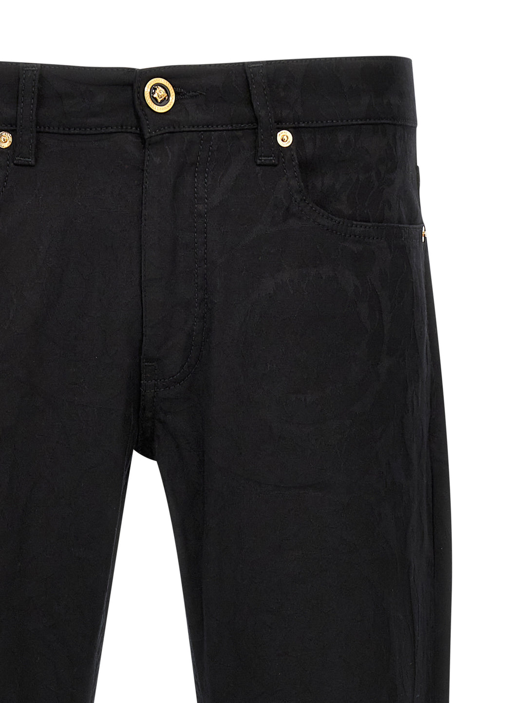 Versace Barocco Pants - Black | e0a4b8961b0d5edcc492ed80b5b0f9b5b9389dba