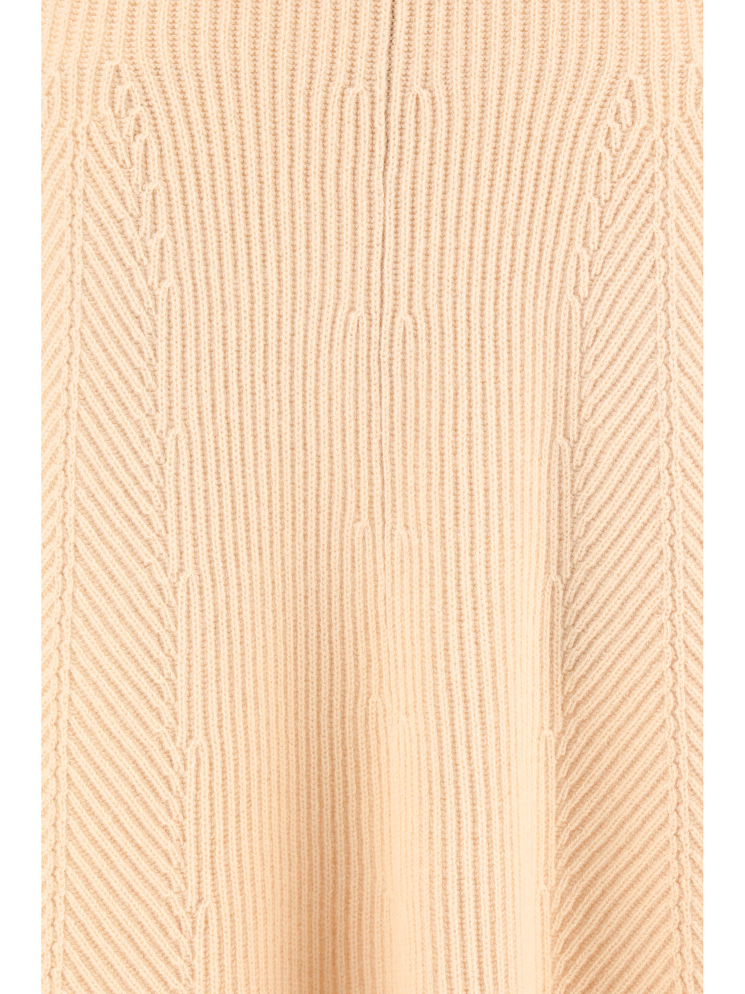 CASHMERE WOOL RIBBED SKIRT