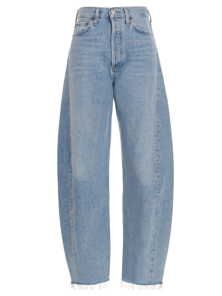 Lune Pieced Jeans Light Blue