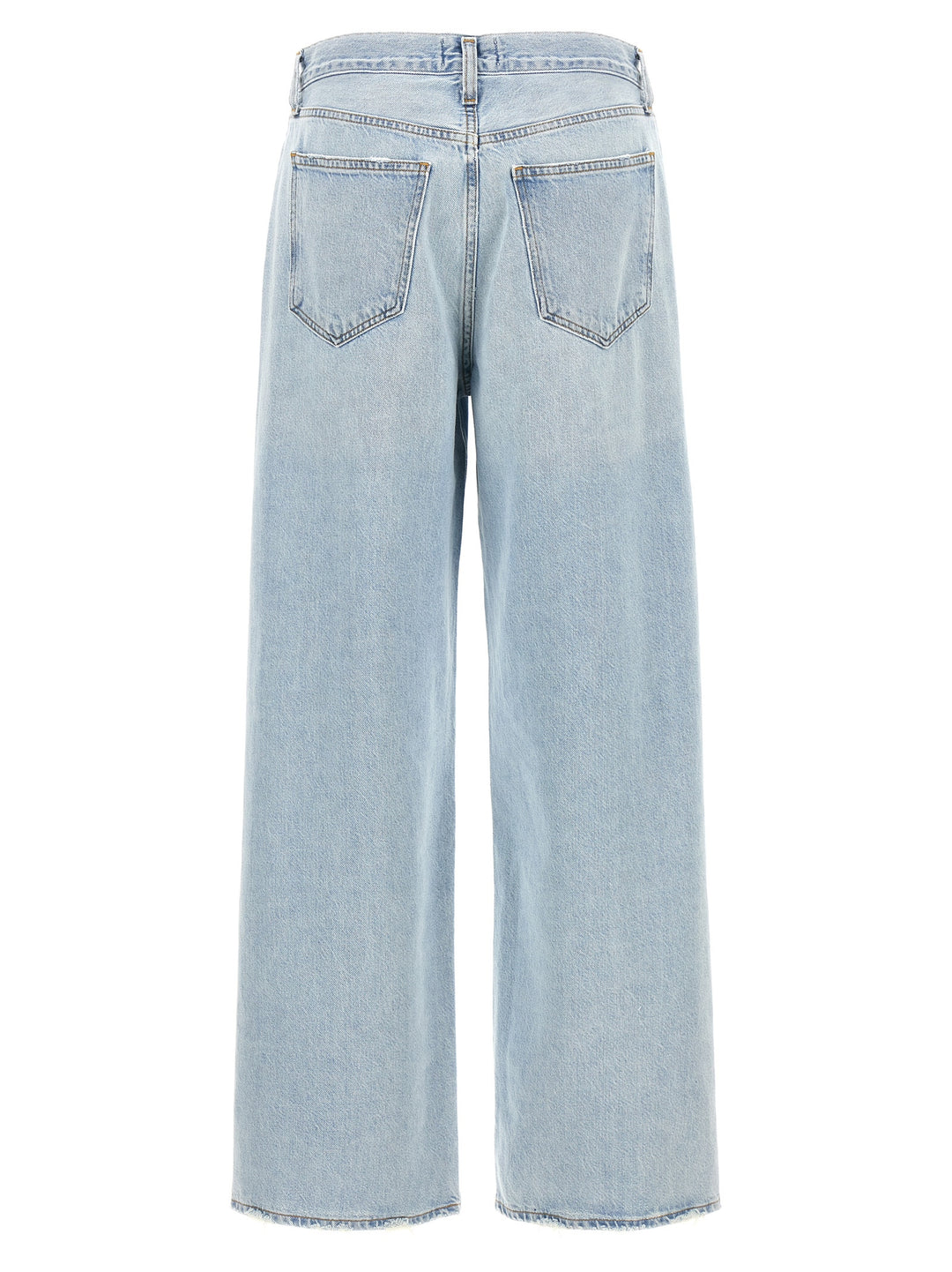 Low Slung Baggy Jeans Light Blue