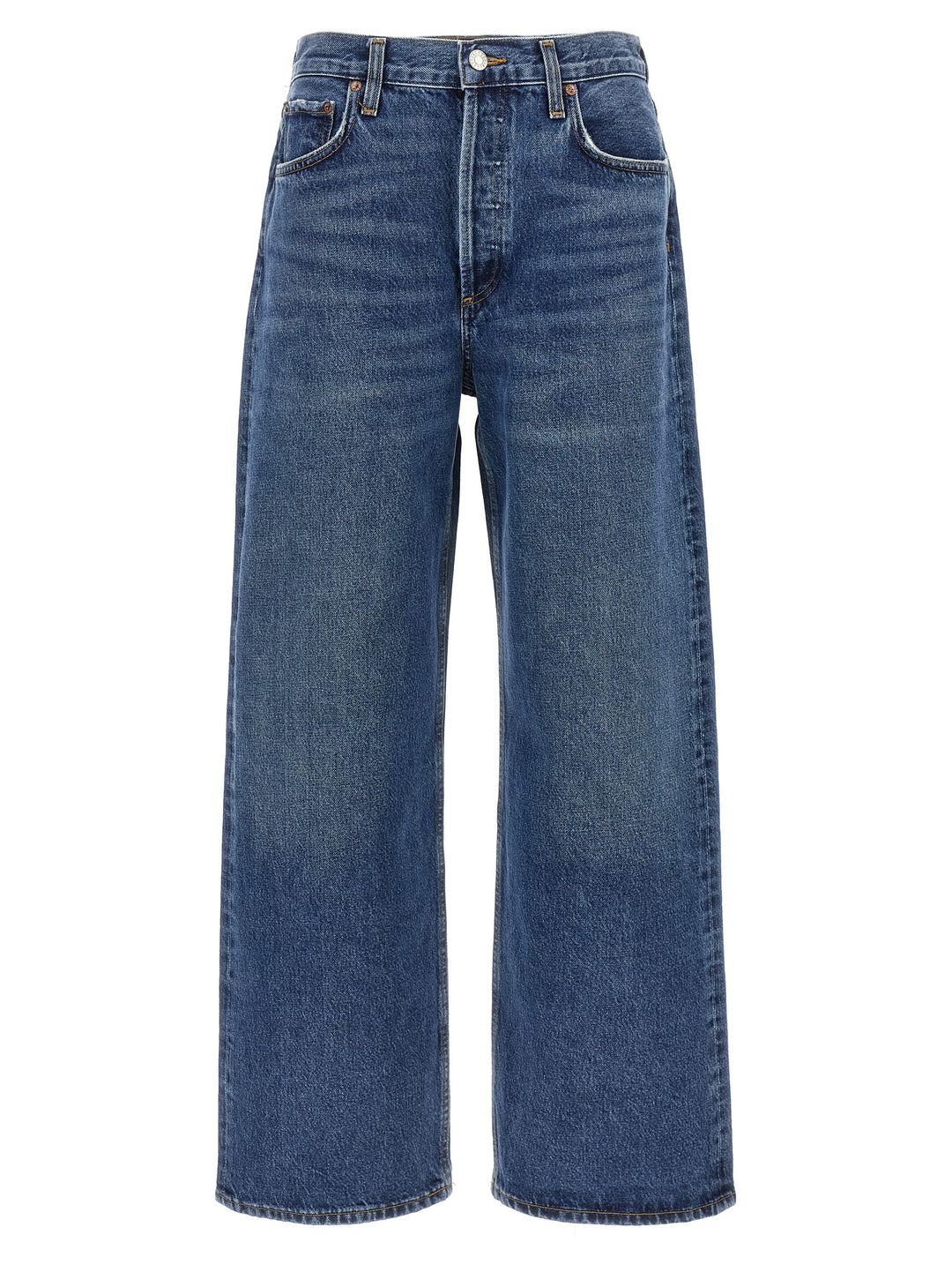 Low Slung Baggy Jeans Blue