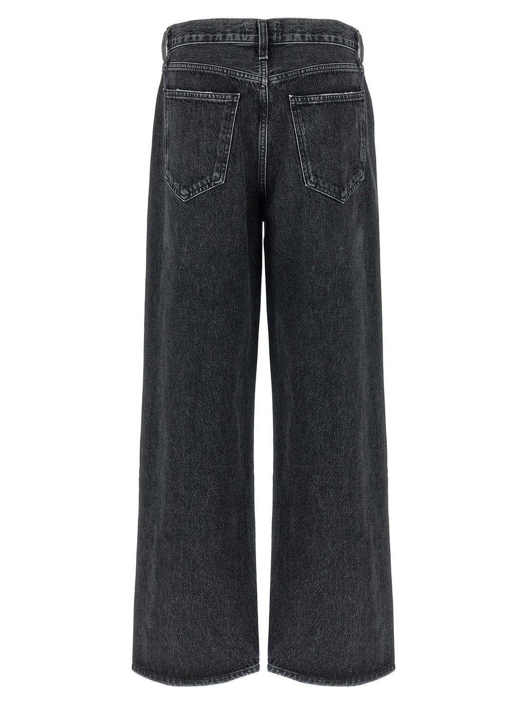 Low Slung Baggy Jeans Black