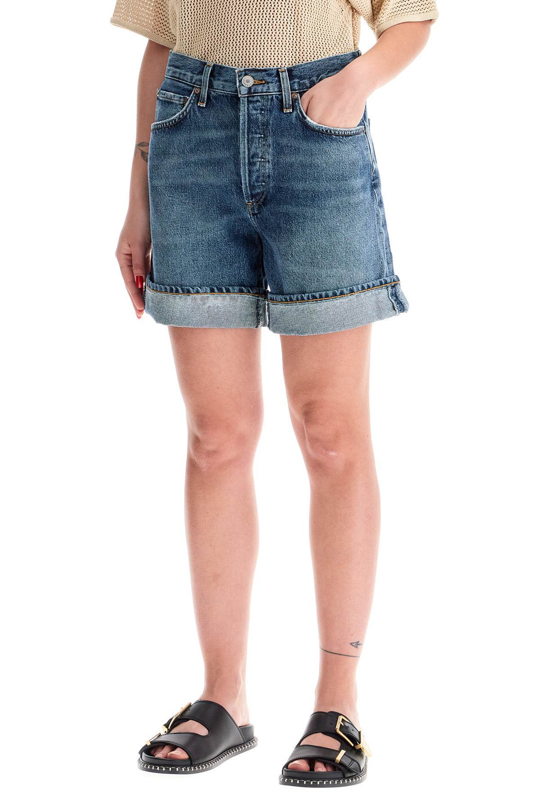 Shorts In Denim Dame