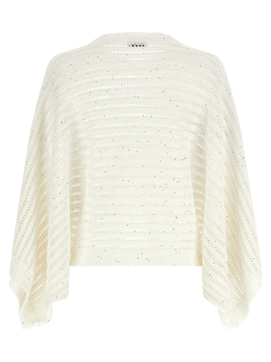 Peserico Tricot Florette Sweater Sweaters and Cardigans - White | 2971cf9e9968122cb75ce156112d583abf675146
