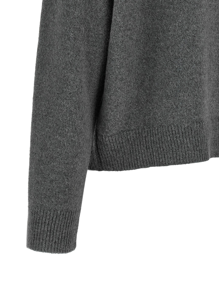 Peserico Sequin Sweater Sweaters and Cardigans - Gray | 6df8855ed8e39bdc03fdda4f6b77c7a4877fed9f