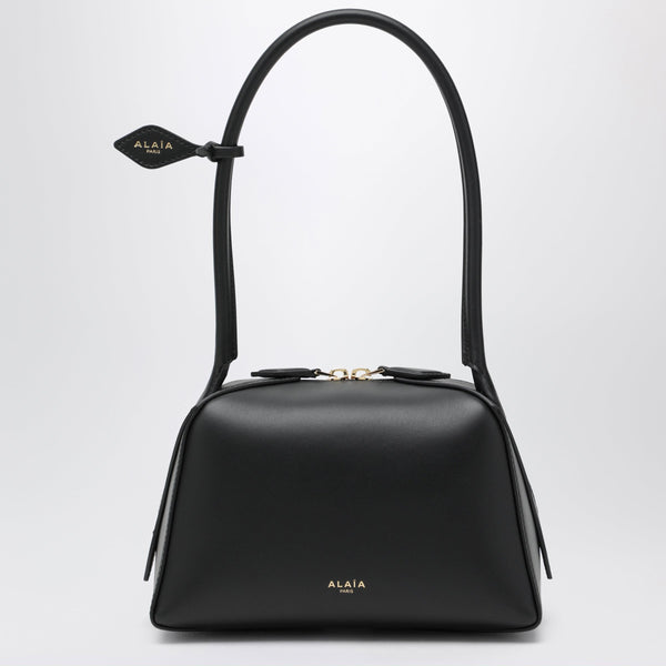 Small Le Teckel Shoulder Bag In Black Calfskin