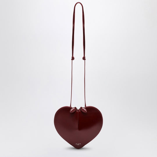 Le Coeur Bordeaux Leather Bag